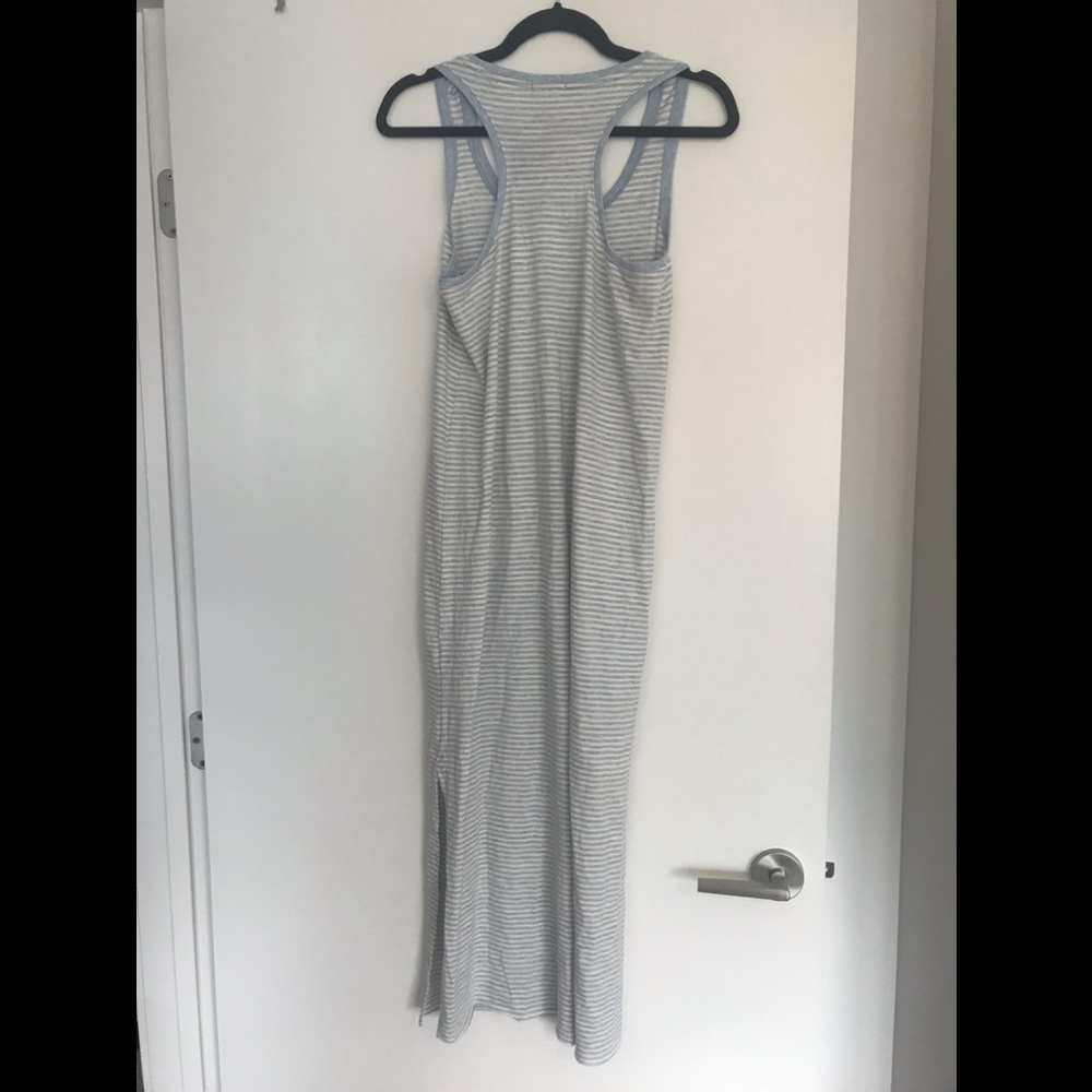 ATM Striped Racerback Tank Dress - Picture 6 of 9